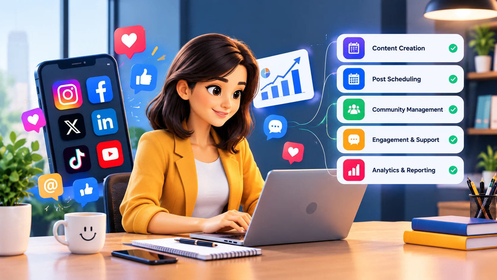 Social Media Handling for Businesses: What an Agency Actually Manages
